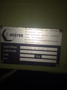Imballatrice/Confezionatrice Micron