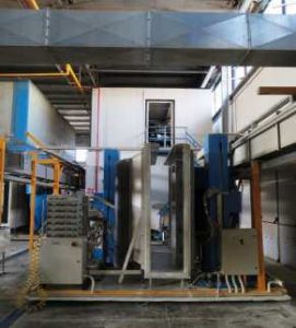 COMPACT POWDER COATING LINE FOR ALUMINIUM PROFILES BY TF