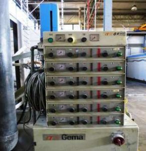 COMPACT POWDER COATING LINE FOR ALUMINIUM PROFILES BY TF